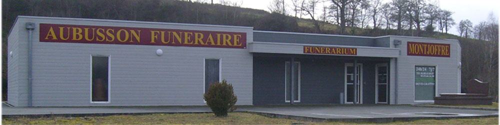 Vue extérieure du funrarium de Jean Yves Montjoffre